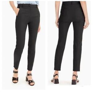 J.Crew black high rise cameron pants Sz 6 classy office professional business